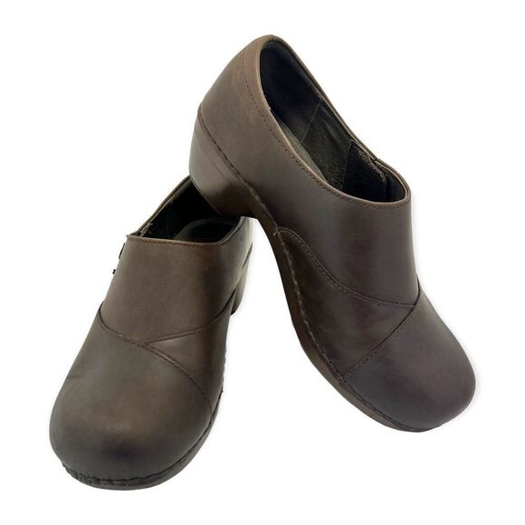 Dansko Stacie Professional Leather Clogs Mules size 40 - Picture 5 of 14